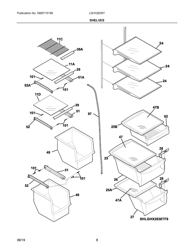 Diagram for LGHX2636TF9