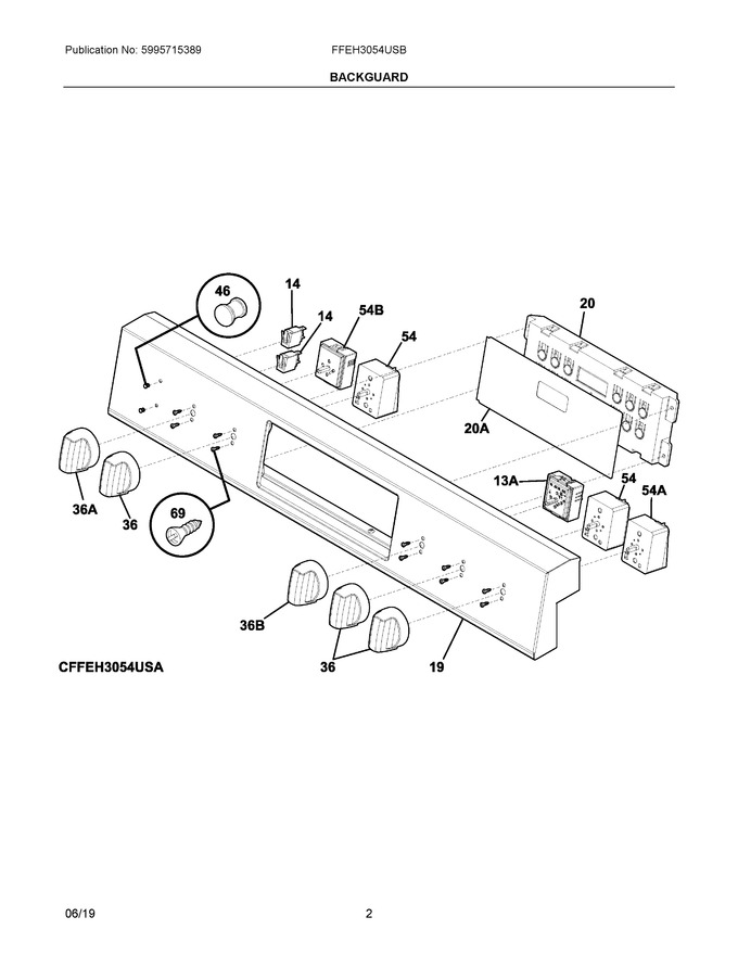 Diagram for FFEH3054USB