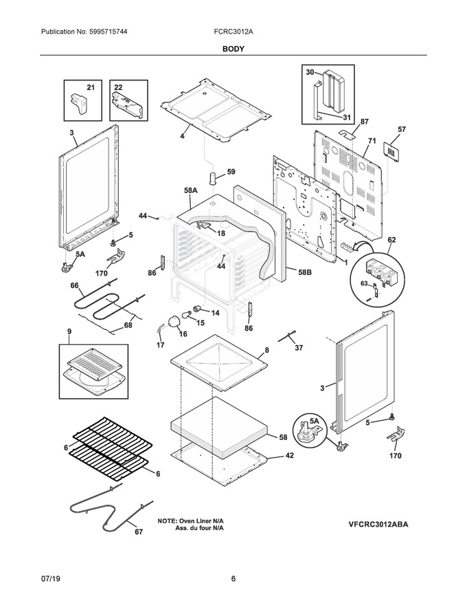 Diagram for FCRC3012ABA