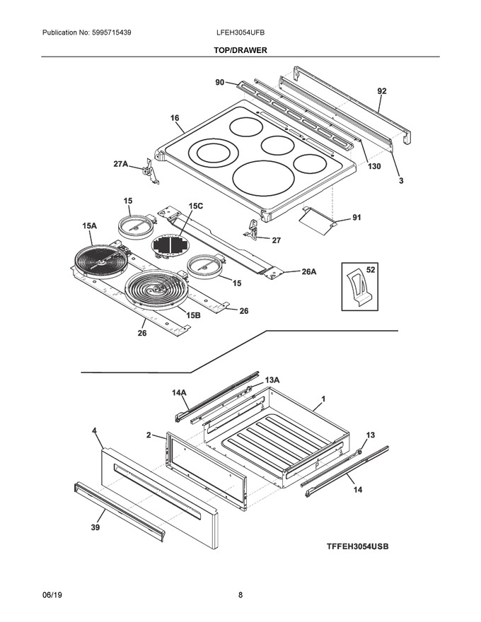 Diagram for LFEH3054UFB