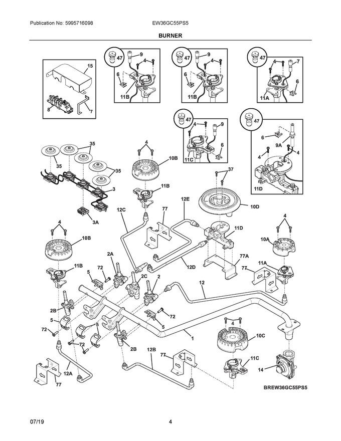 Diagram for EW36GC55PS5