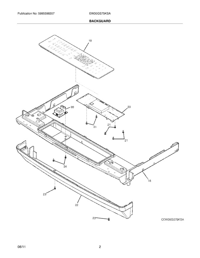 Diagram for EW30GS75KSA