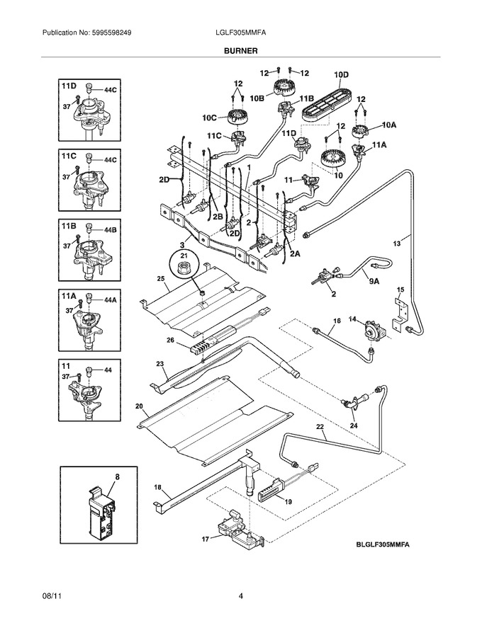 Diagram for LGLF305MMFA