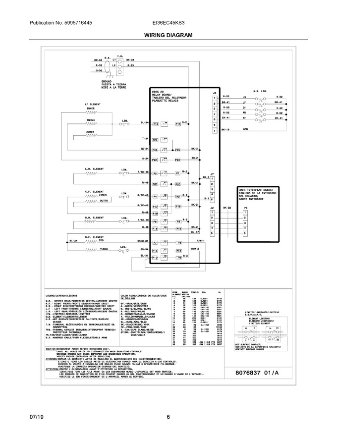 Diagram for EI36EC45KS3