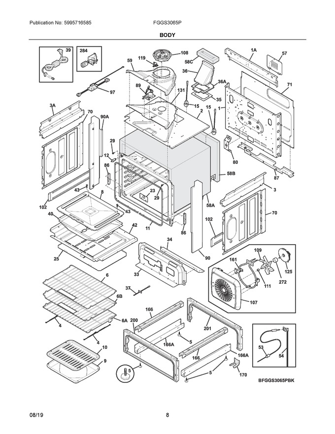 Diagram for FGGS3065PBM