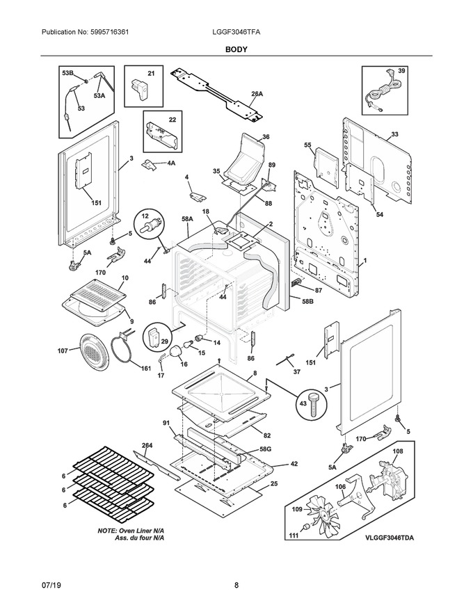 Diagram for LGGF3046TFA