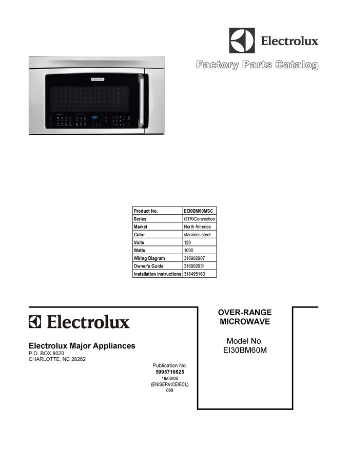 Diagram for EI30BM60MSC