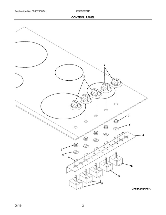 Diagram for FFEC3624PSB