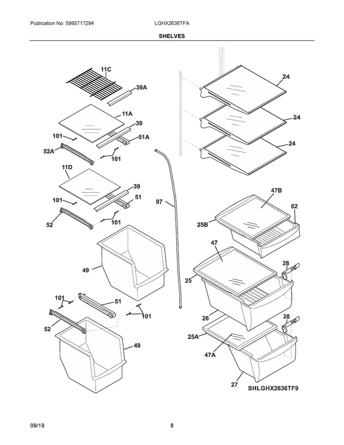 Diagram for LGHX2636TFA