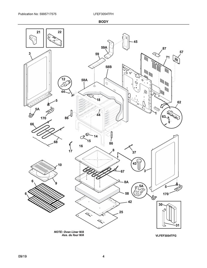 Diagram for LFEF3054TFH