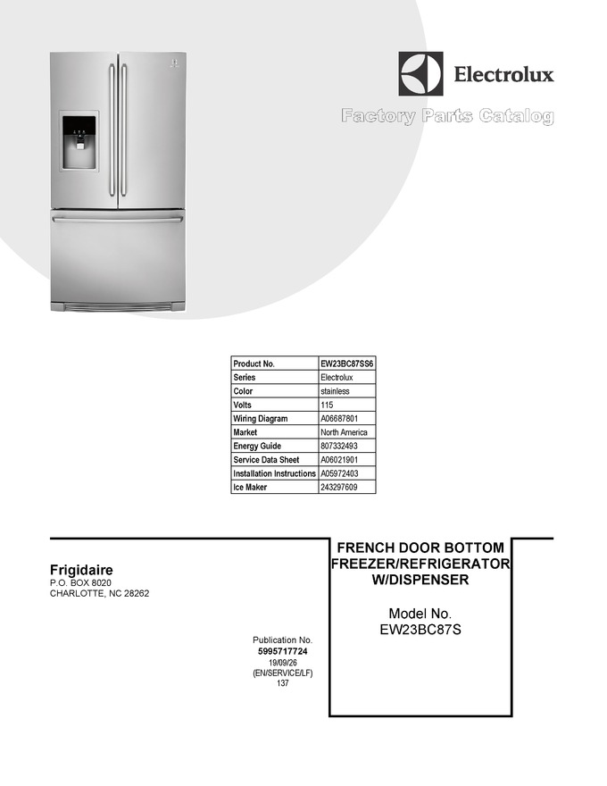 Diagram for EW23BC87SS6