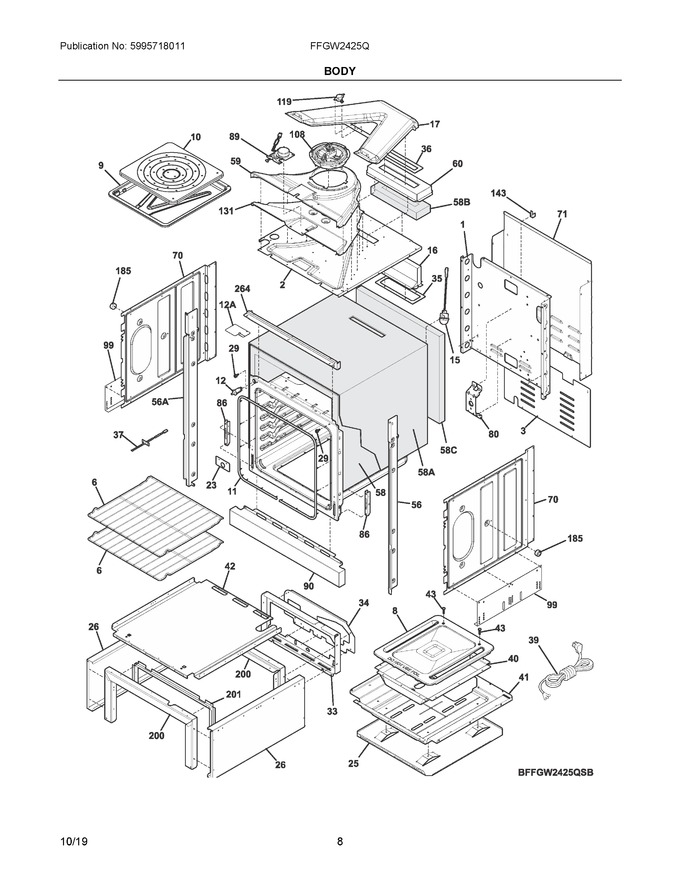 Diagram for FFGW2425QBB