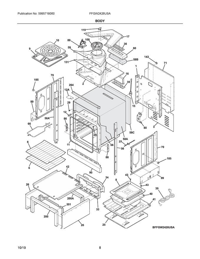 Diagram for FFGW2426USA