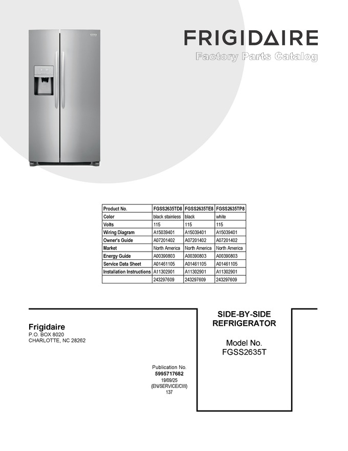 Diagram for FGSS2635TP8