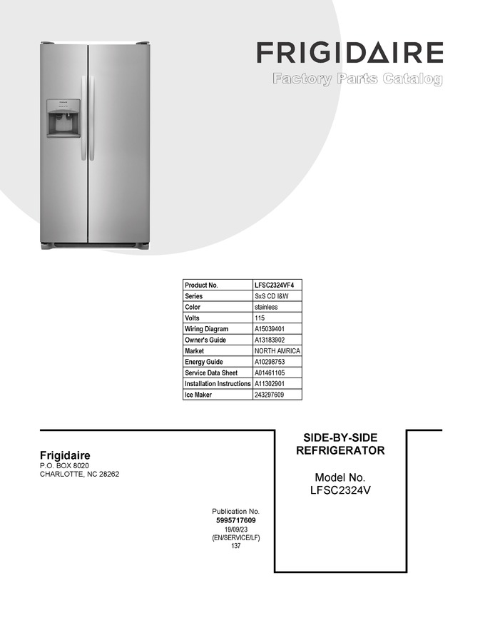 Diagram for LFSC2324VF4