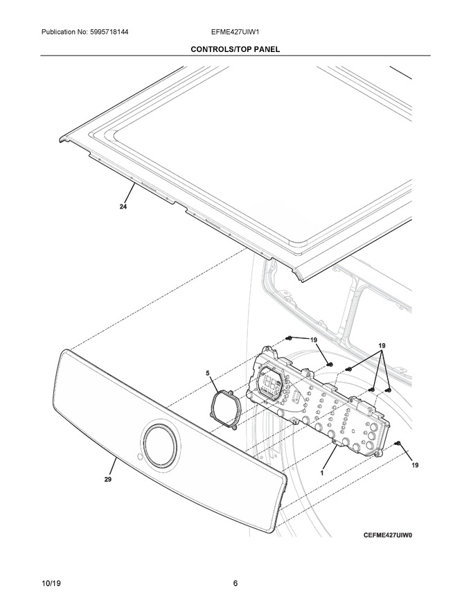 Diagram for EFME427UIW1