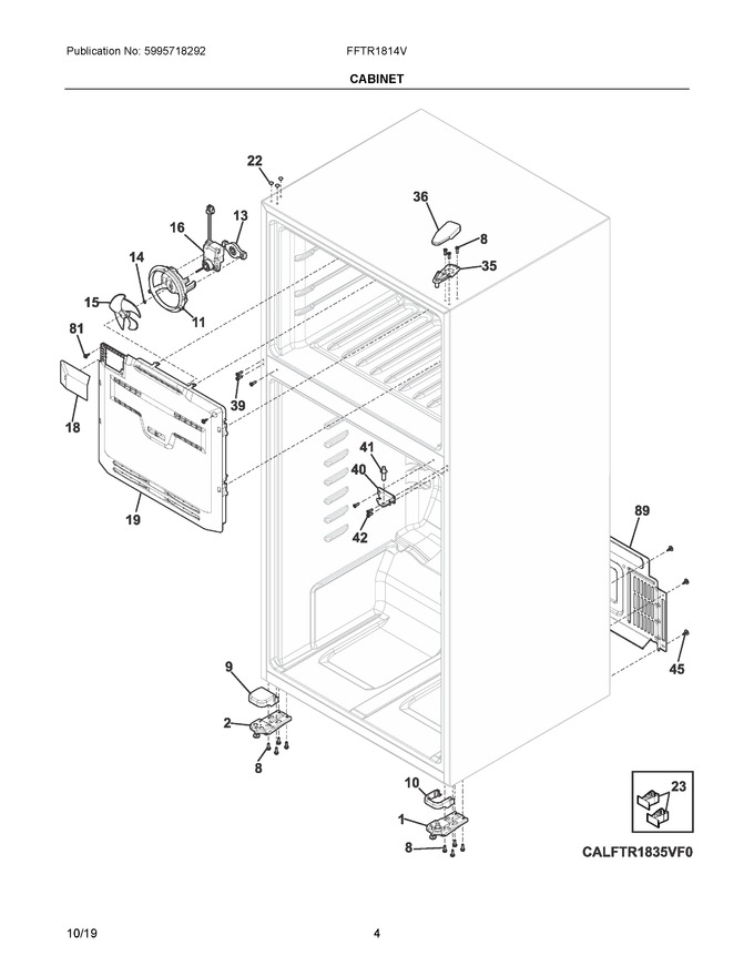 Diagram for FFTR1814VW0