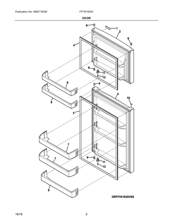 Diagram for FFTR1835VS0