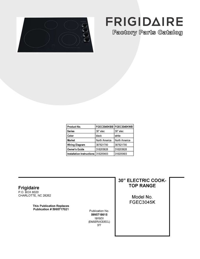 Diagram for FGEC3045KWB