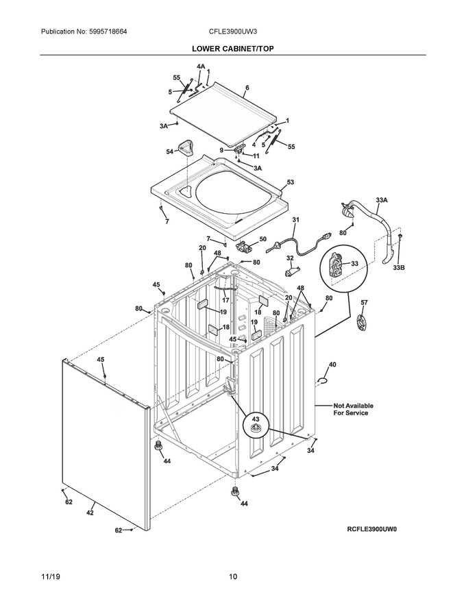 Diagram for CFLE3900UW3