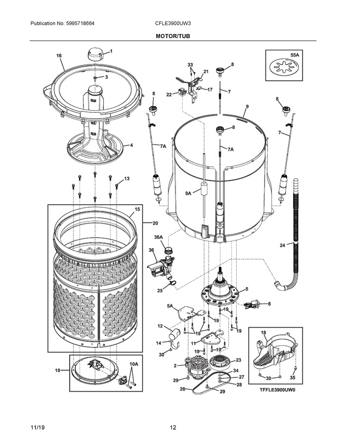 Diagram for CFLE3900UW3