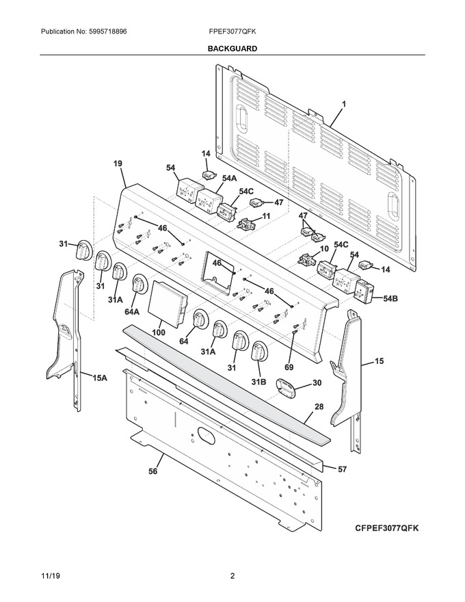 Diagram for FPEF3077QFK