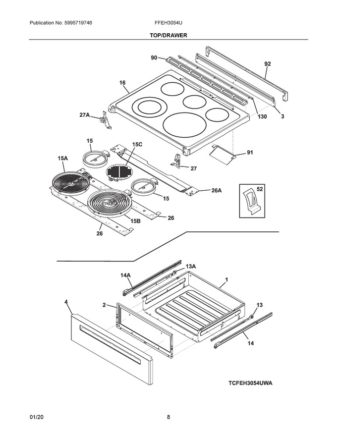 Diagram for FFEH3054UBA