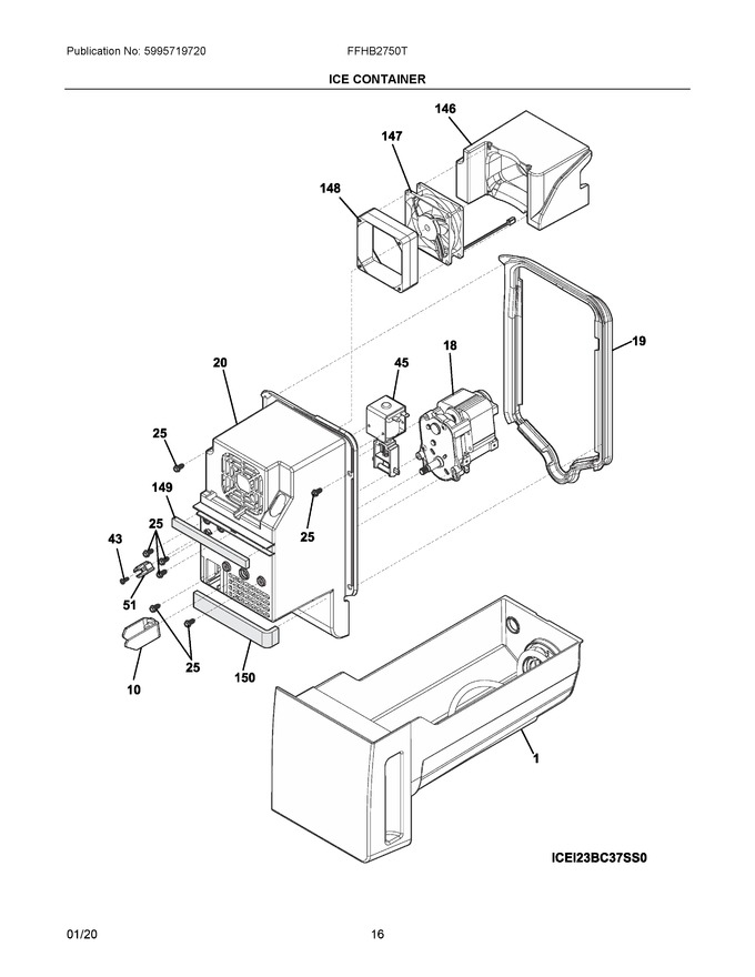 Diagram for FFHB2750TD8