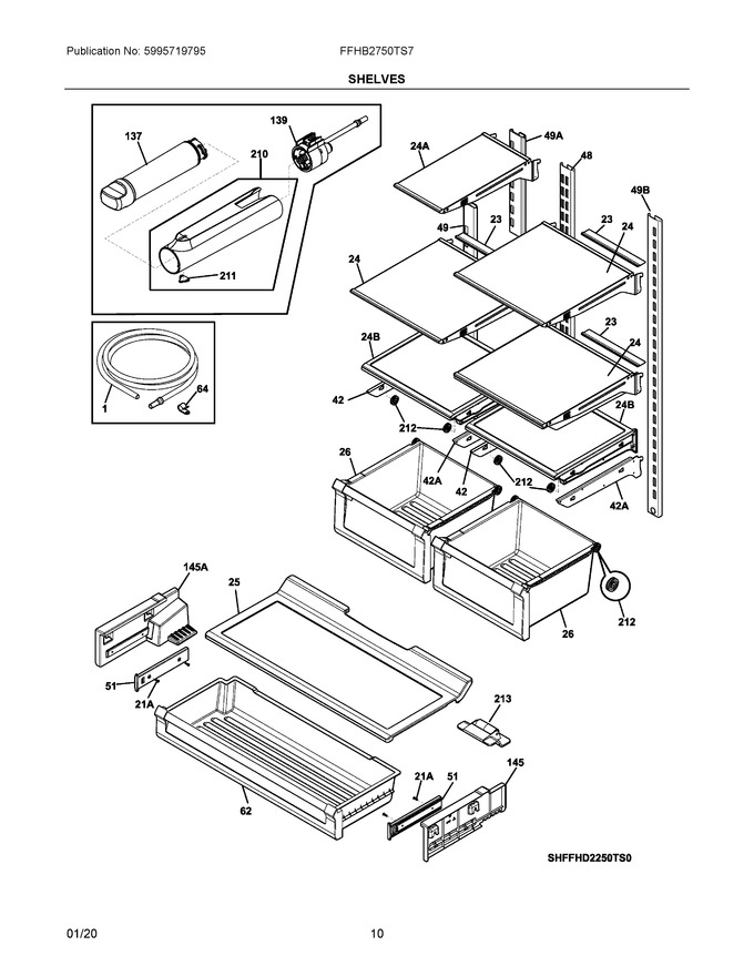 Diagram for FFHB2750TS7