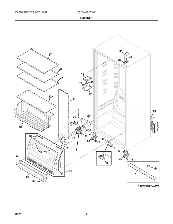 Diagram for FFRU20F4VW0