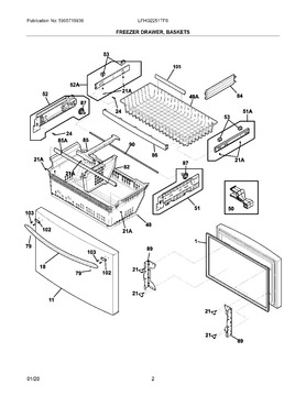 5304501270 | Frigidaire FREEZER DRAWER GASKET | Automatic Appliance Parts