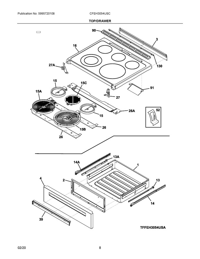 Diagram for CFEH3054USC