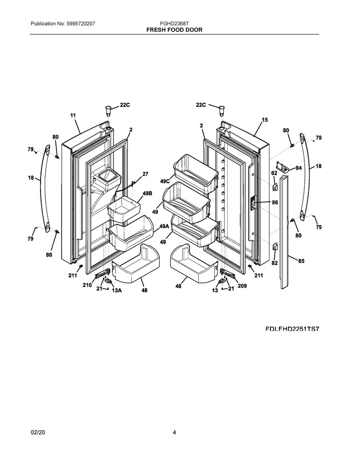 Diagram for FGHD2368TD4