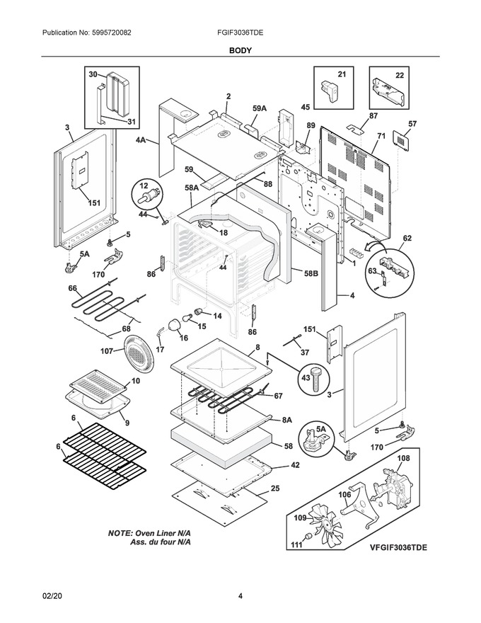 Diagram for FGIF3036TDE