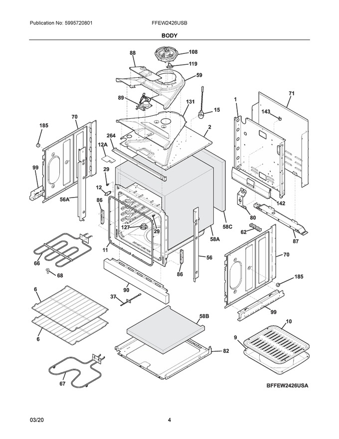 Diagram for FFEW2426USB