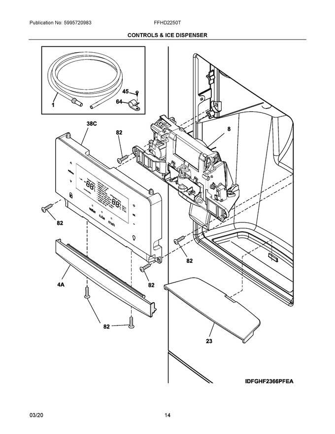 Diagram for FFHD2250TD4