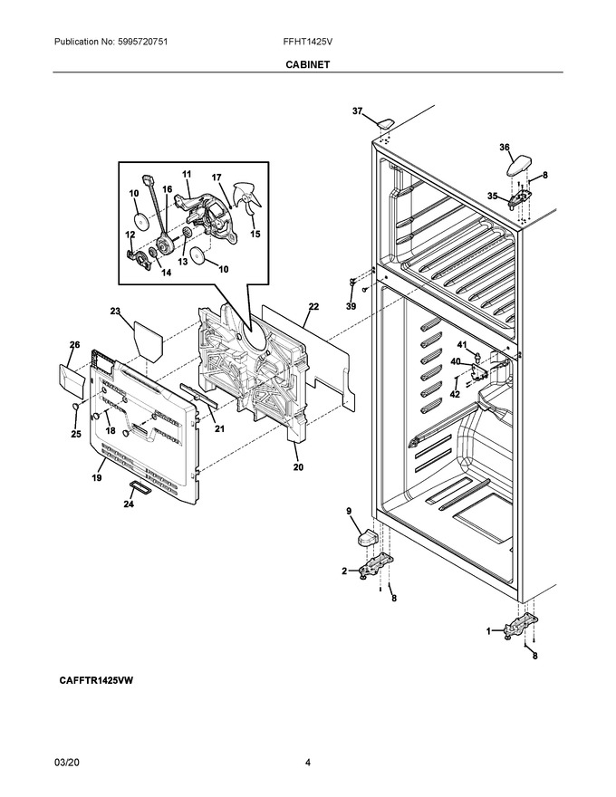 Diagram for FFHT1425VW