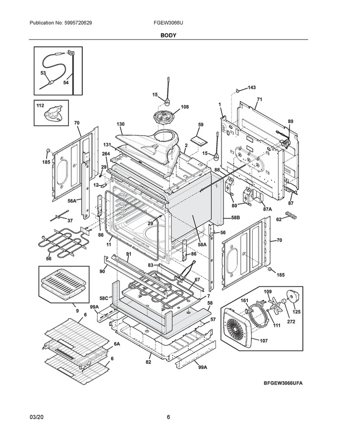 Diagram for FGEW3066UFA