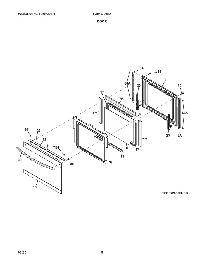 Diagram for FGEW3066UFB