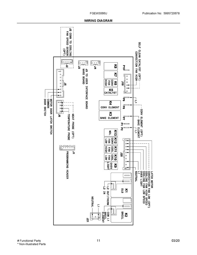 Diagram for FGEW3066UDB