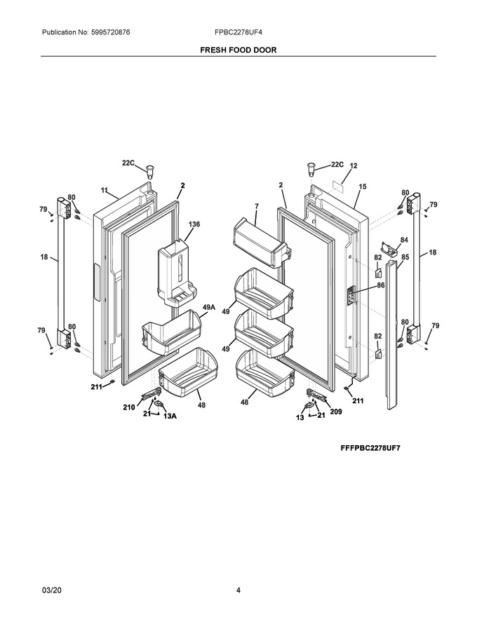 Diagram for FPBC2278UF4