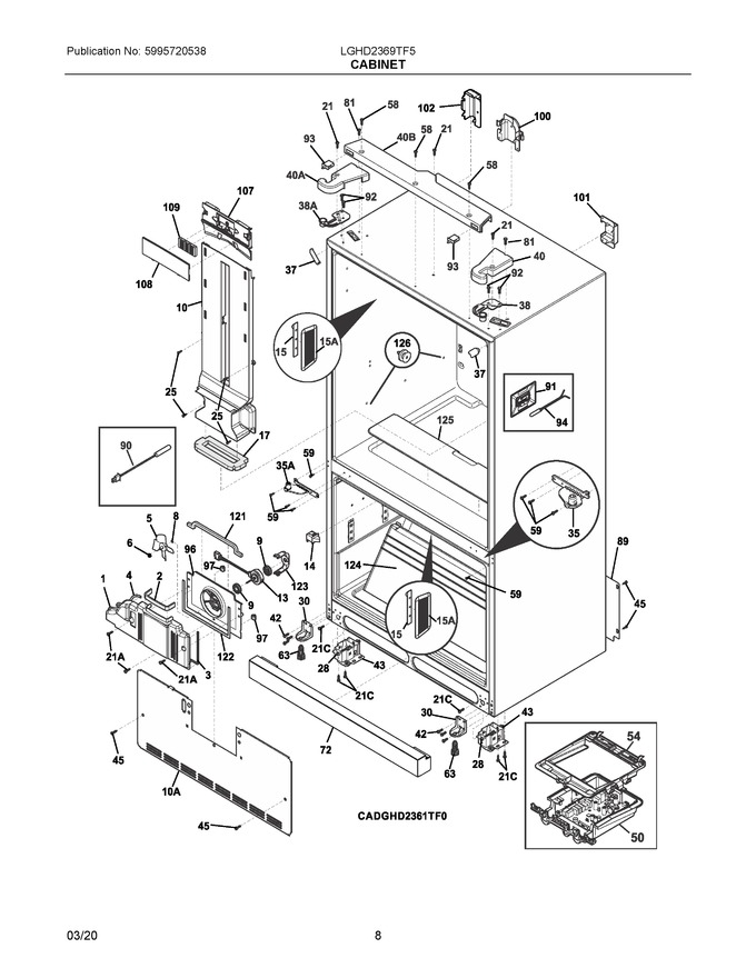 Diagram for LGHD2369TF5