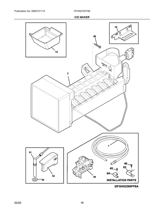 Diagram for FFHN2750TS6