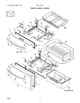 Diagram for 02 - Freezer & Middle Drawer