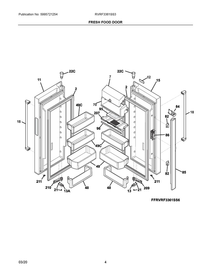 Diagram for RVRF3361SS3