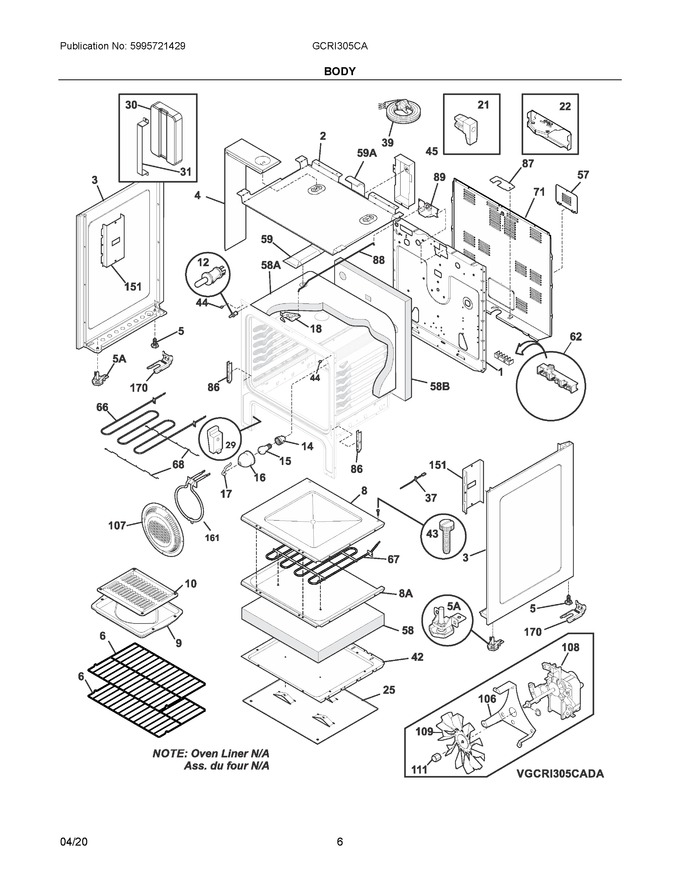 Diagram for GCRI305CADA