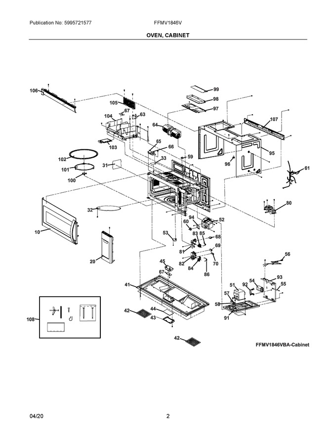 Diagram for FFMV1846VDA