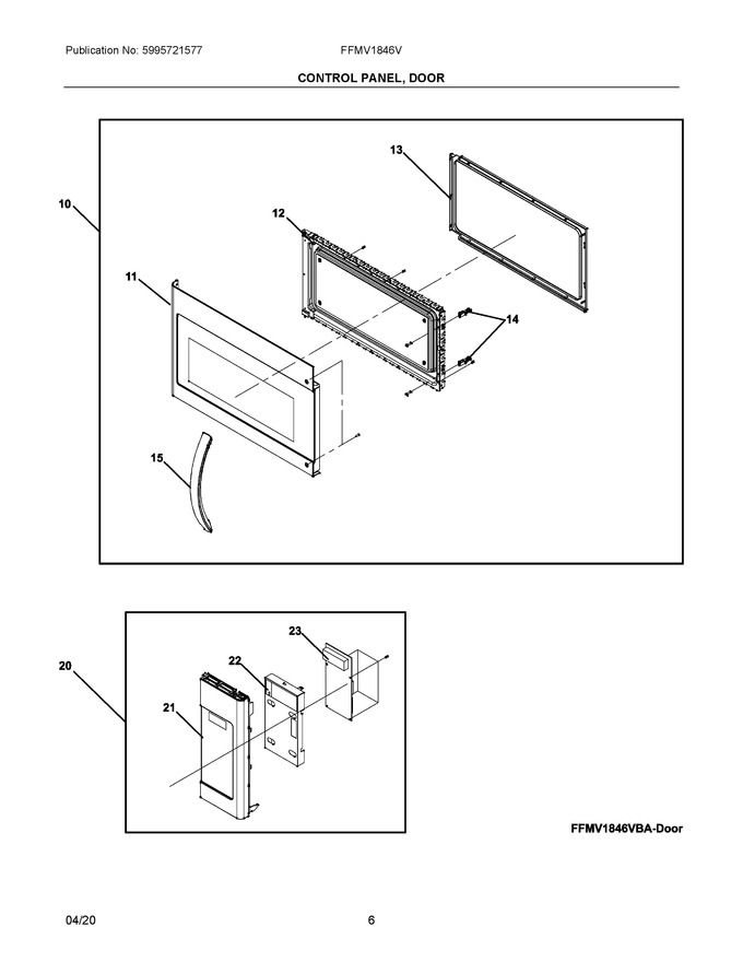 Diagram for FFMV1846VDA