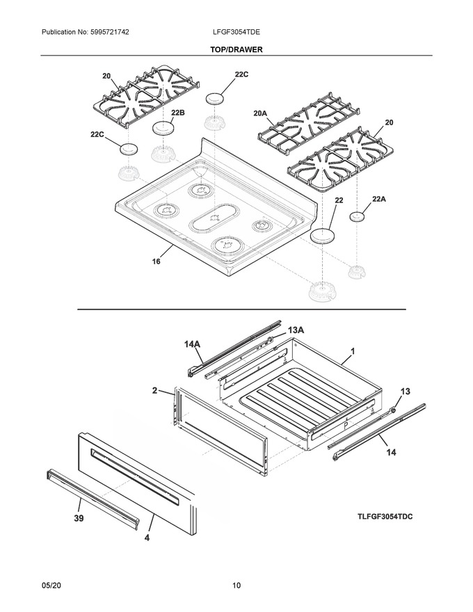 Diagram for LFGF3054TDE