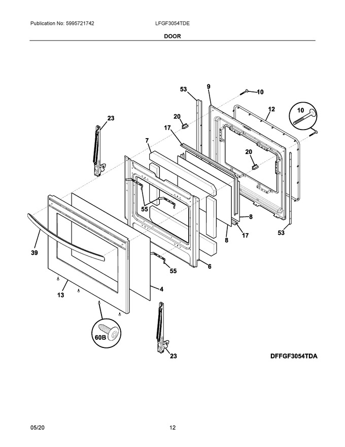 Diagram for LFGF3054TDE